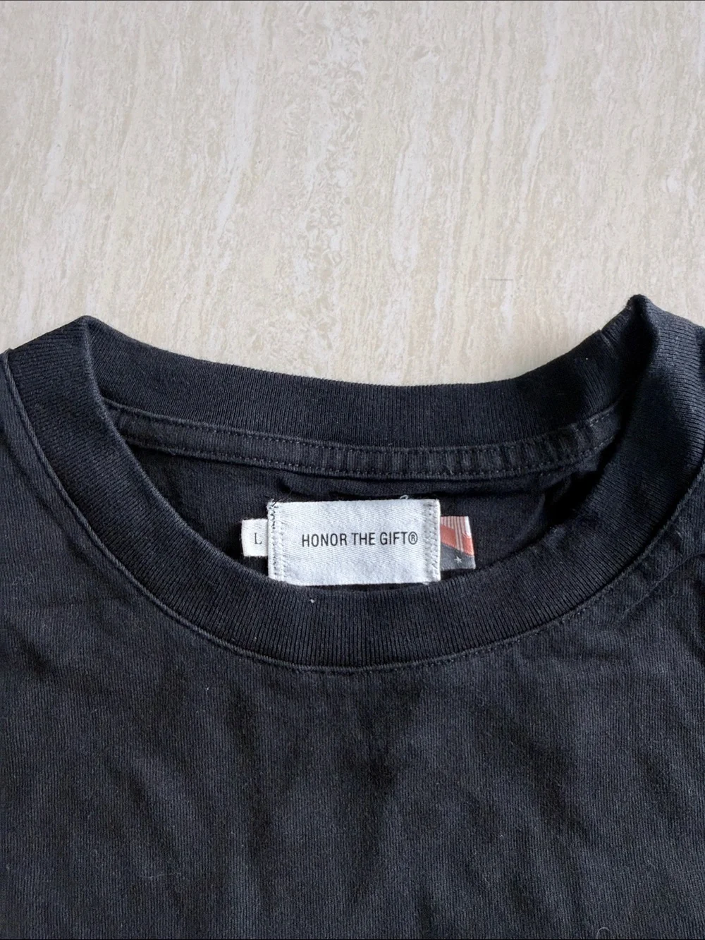 Honor The Gift Black Graphic Tee
